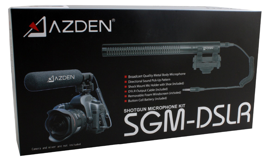 AZDEN-SGM-DSLRمیکروفون دوربین