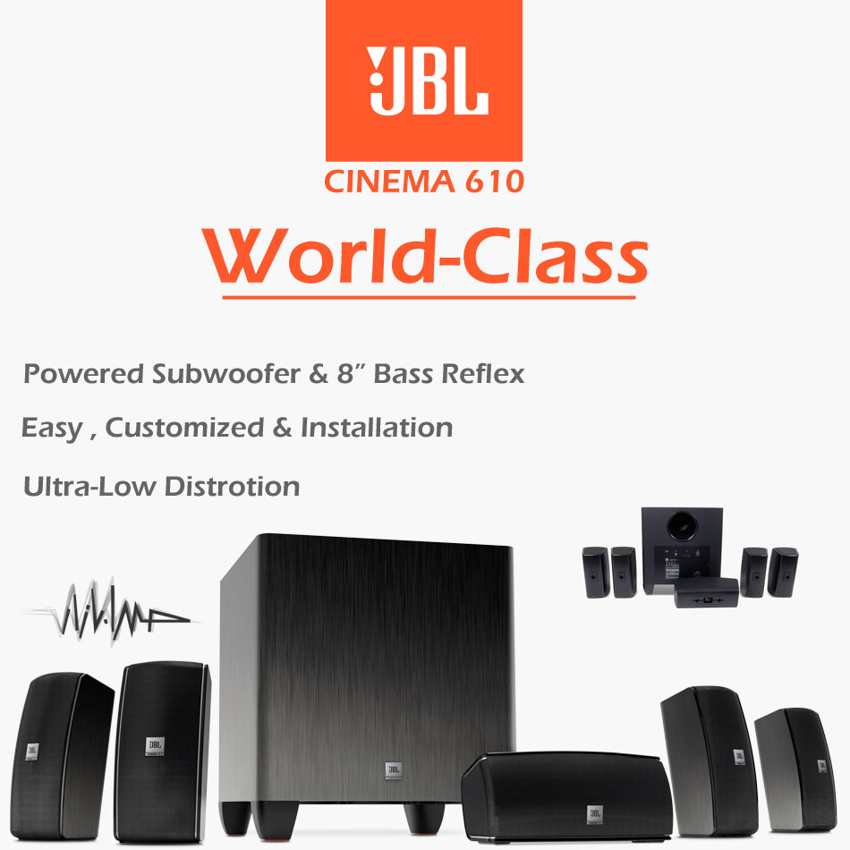 jbl cinema 610 amplifier