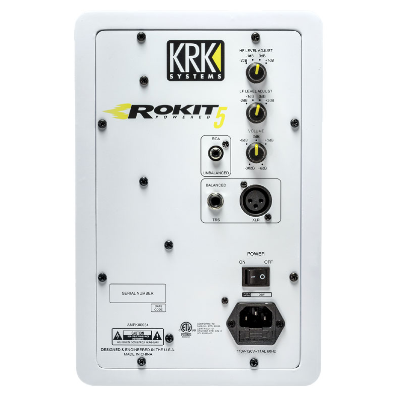 KRK- ROKIT 5 G3 white   اسپیکر مانیتور