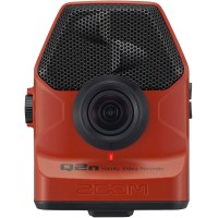 ZOOM - Q2N رکوردر صدا و تصویر قرمز