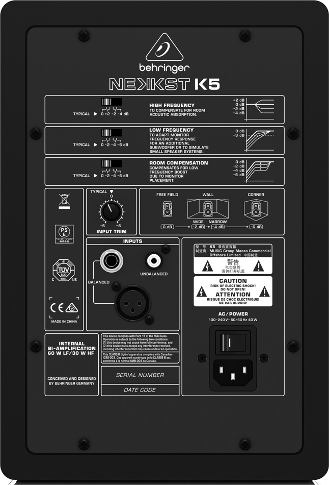 BEHRINGER - NEKKST K5 اسپیکر استودیو