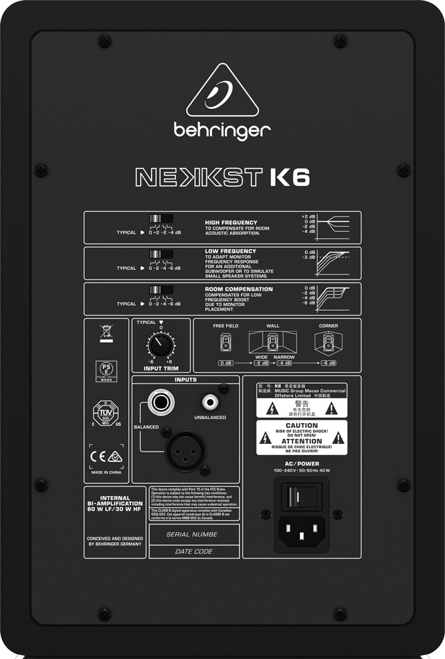 BEHRINGER - NEKKST K6 اسپیکر استودیو