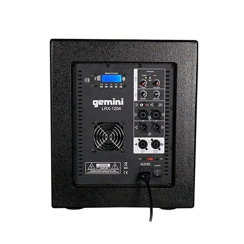 gemini - LRX-1204 سیستم صوتی پرتابل
