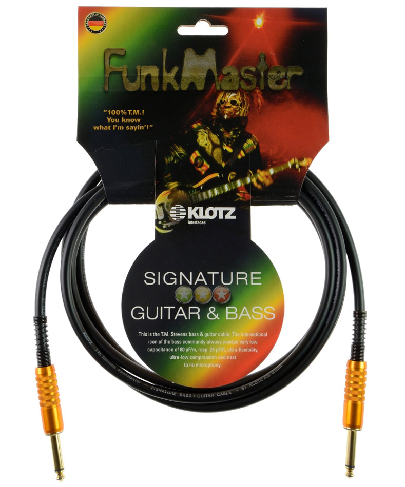 KLOTZ - FunkMaster 4.5m  کابل گیتار و بیس