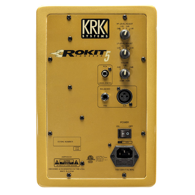 KRK - ROKIT 5 G3  gold   اسپیکر مانیتور