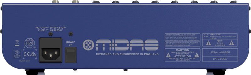 MIDAS - DM 12 میکسر آنالوگ
