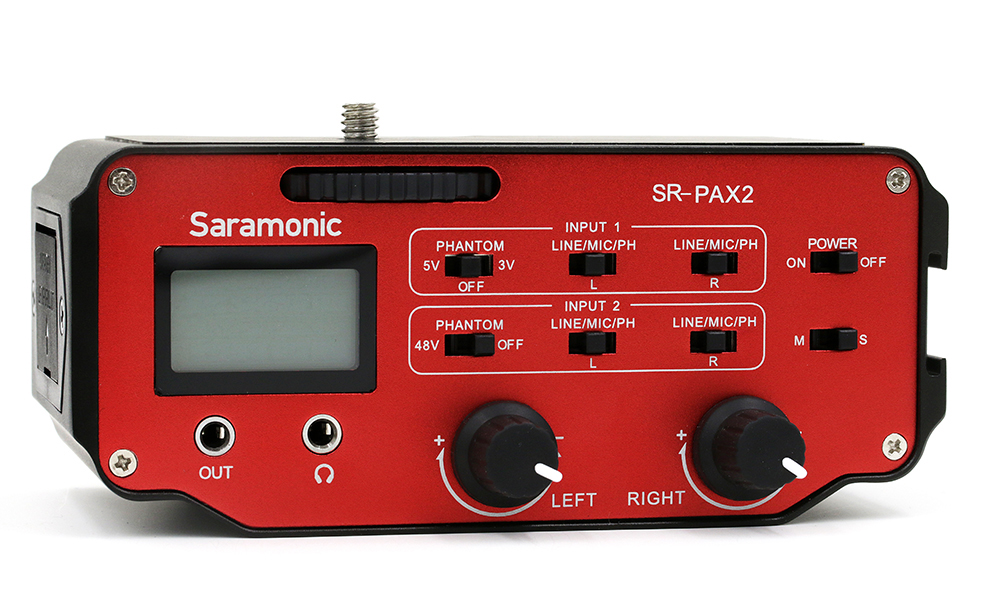 Saramonic - SR-PAX2 میکسر صدای دوربین