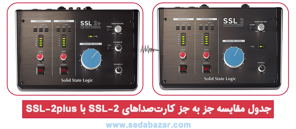 SSL2 با SSL2Plus مقایسه