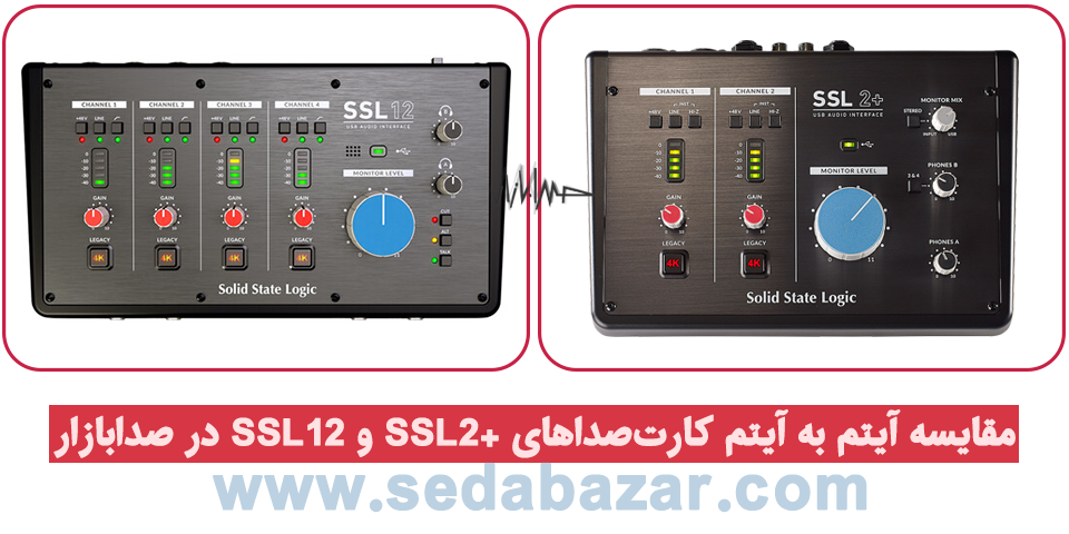 خرید کارت صداهای Solid State Logic SSL12