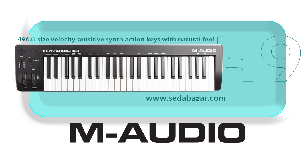 M-AUDIO Keystation 49 MK3 میدی کیبورد 1 Keystation 49MK3