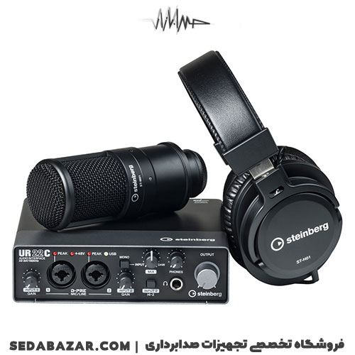 قیمت خرید STEINBERG UR22C Recording Pack پکیج استودیو خانگی