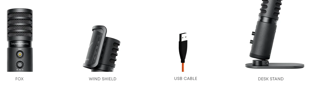 خرید میکروفون USB بیرداینامیک FOX