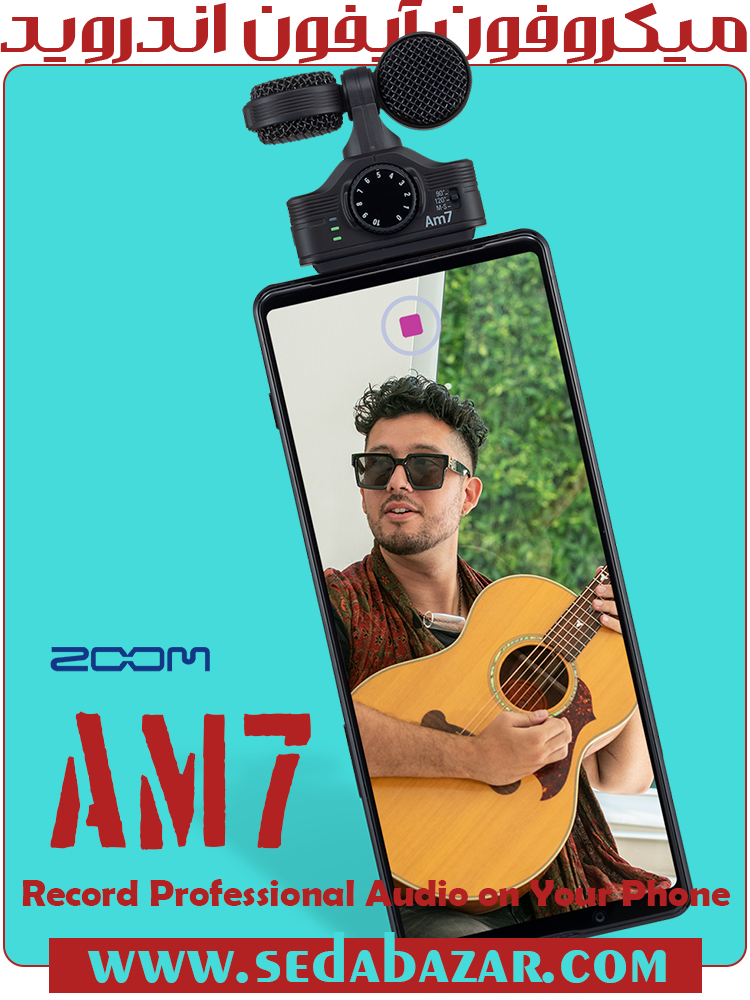 zoom-am7 خرید میکروفون موبایل و آیفون
