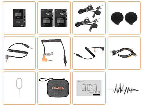 قیمت میکروفون یقه ای بی سیم COMICA - BoomX-D PRO D2