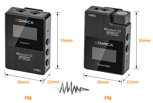 قیمت میکروفون یقه ای بی سیم COMICA - BoomX-D PRO D2