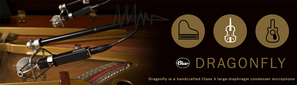 خرید میکروفون بلو  DRAGONFLYD | قیمت میکروفون BLUE - DRAGONFLYD