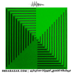 پانل deconik-bow-premium-blue سبز