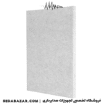 پانل جاذب صدای محیط دکونیک سری FLAT سفید