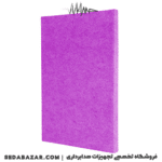 پانل جاذب صدای محیط دکونیک سری FLAT بنفش