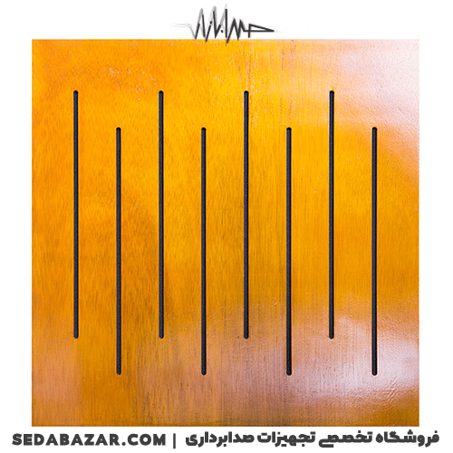 Vari-Panel-Absorption-wood پنل دکونیک زرد 60در60 دکونیک
