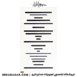 پانل آکوستیک باس تراپ دکونیک 60در30 سفید