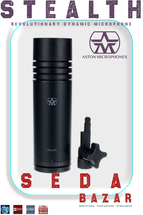Aston Mic Stealth میکروفون دینامیک استودیویی 1 خرید میکروفون Astonmic-Stealth