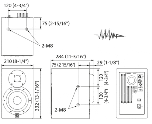 خرید و قیمت YAMAHA-HS7i-W