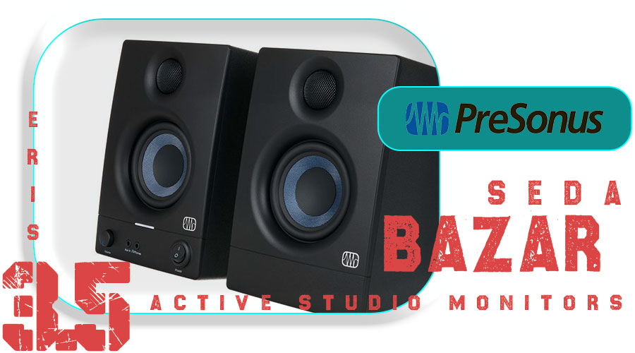 PreSonus Eris E3.5 اسپیکر اکتیو استودیو 1 اسپیکر مانیتور اکتیو 3.5 اینچی پریسونوس