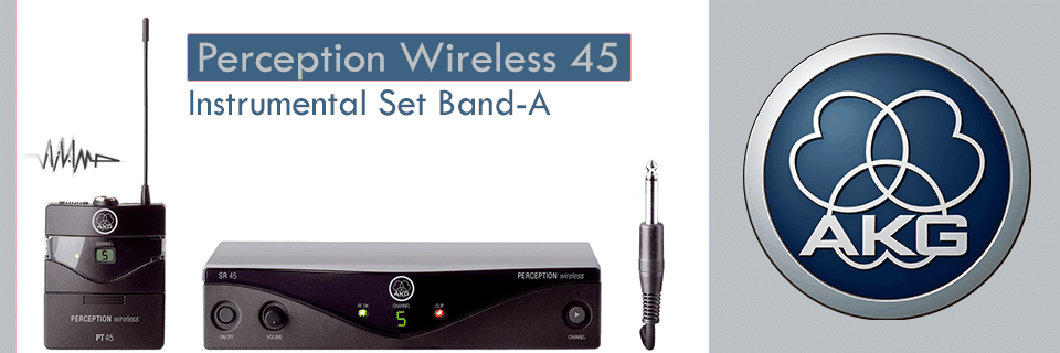 خرید  AKG مدل Perception Wireless 45 Instrumental Set Band-A