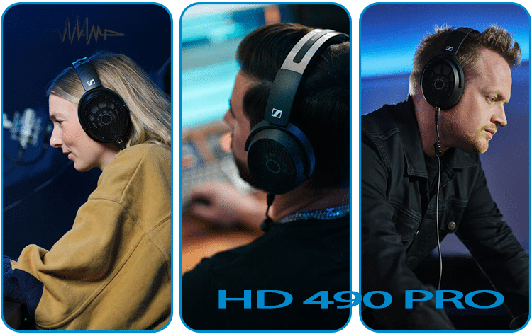 هدفون استدیو سنهایزر آلمان HD 490 PRO