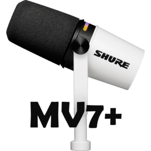 Shure MV7 Plus میکروفون وکال و پادکست 1 shure-mvsevenplus