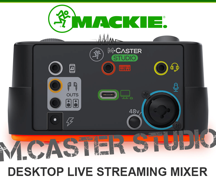 قیمت میکسر استریمیگ MACKIE-M-CASTER-STUDIO