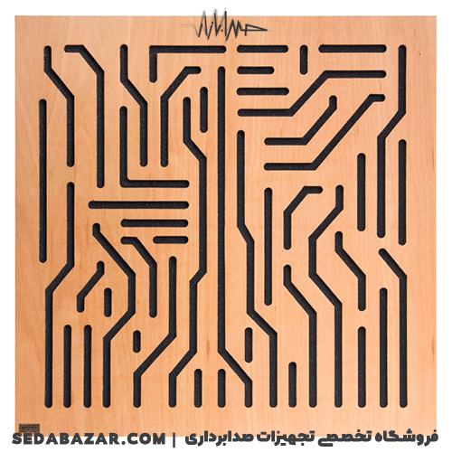 AZTEKA-W-ABSORPTION-wood پانل DECONIK AZTEKA W-ABSORPTION زرد
