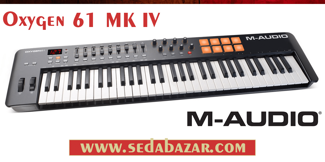 فروش میدی کیبورد m-audio Oxygen-61MKIV