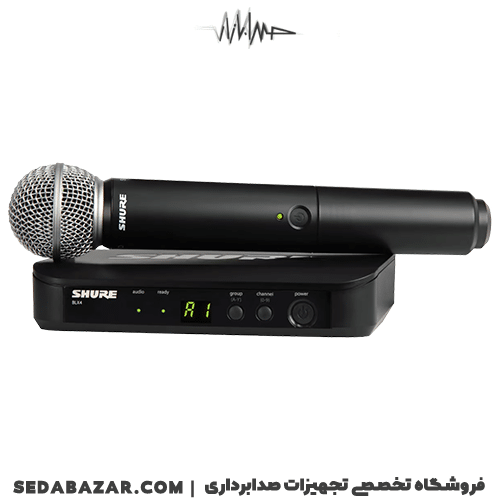 میکروفون دستی بی سیم SHURE BLX24 SM58 H8E