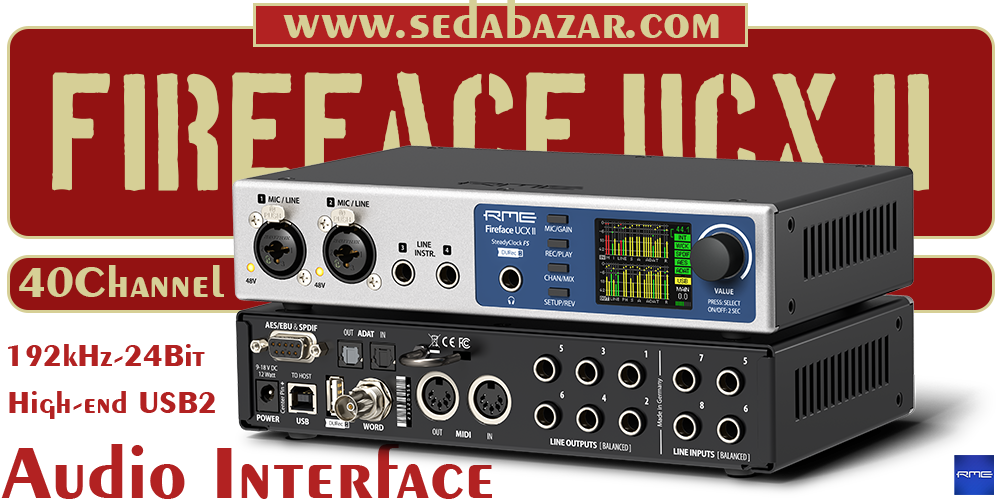 کارت صدا استودیو RME-Fireface UCX II