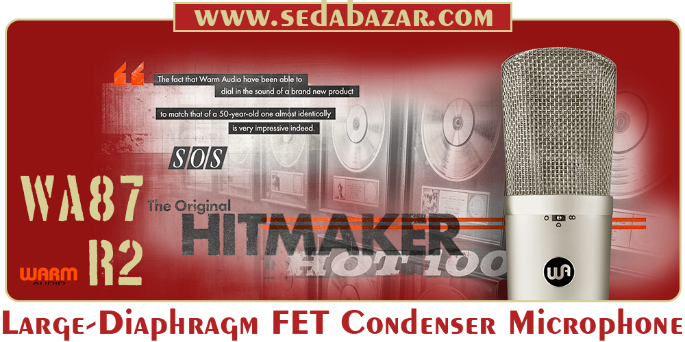 میکروفون استودیویی WARM AUDIO WA-87 R2