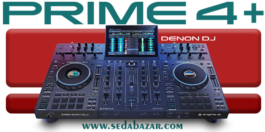 Denon DJ PRIME 4 Plus دستگاه دی جی 1 خرید denon-dj-prime4plus