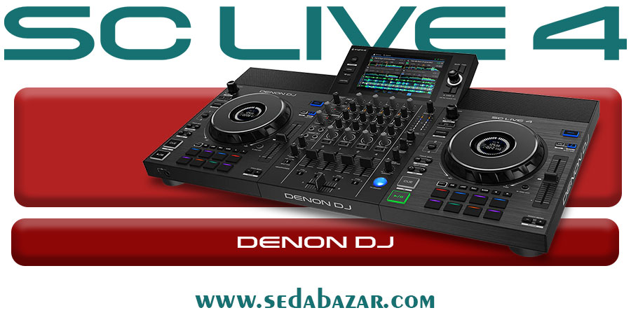 Denon DJ SC LIVE 4 دستگاه دی جی 1 فروش اینترنتی دی جی Denon DJ - SC LIVE 4