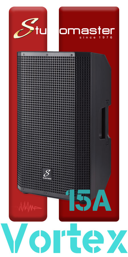 خرید اسپیکر اکتیوStudiomaster – VORTEX 15A