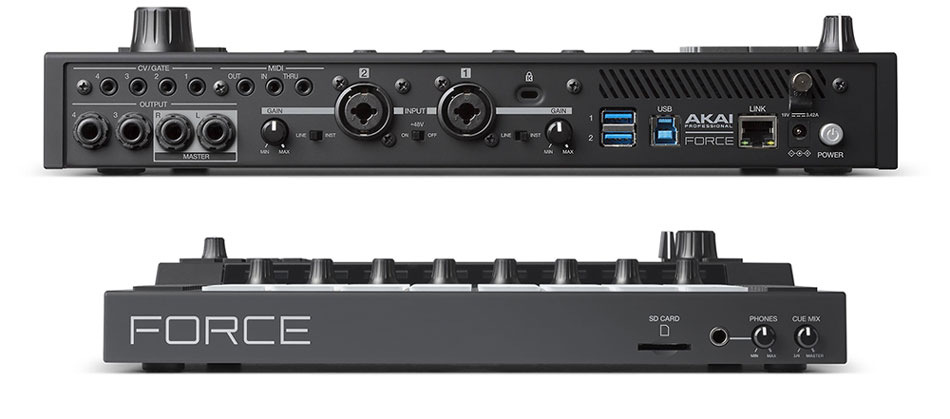 AKAI - FORCE لانچ پد، استودیو میکسر و سمپلر 1 akai-force