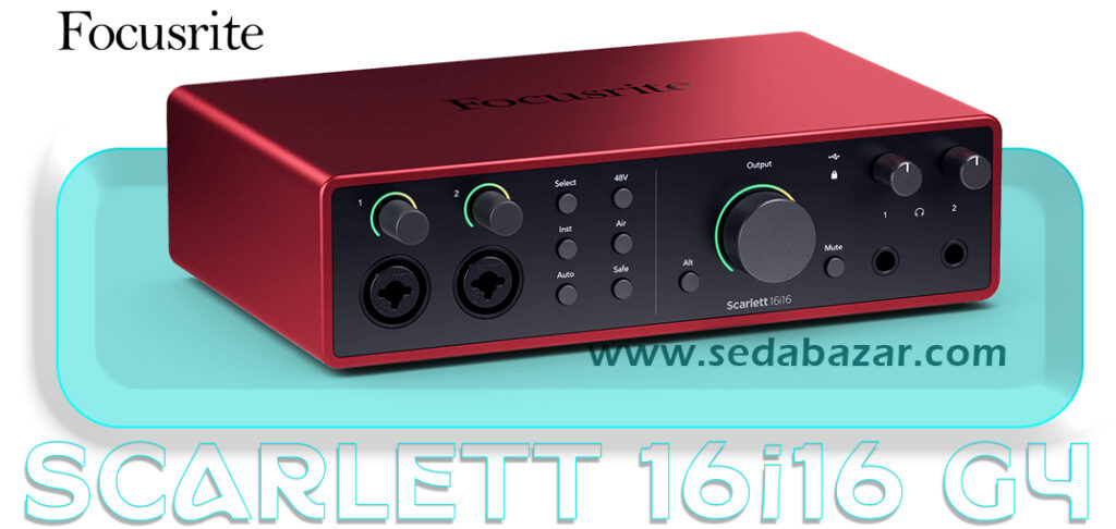  فوکوسرایت scarlett-16i16g4