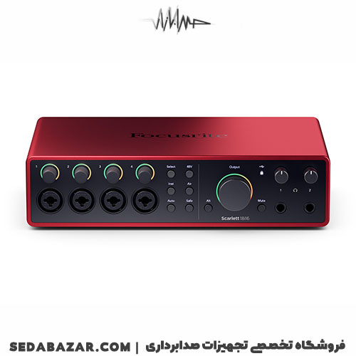فوکوسرایتscarlett 18i16g4