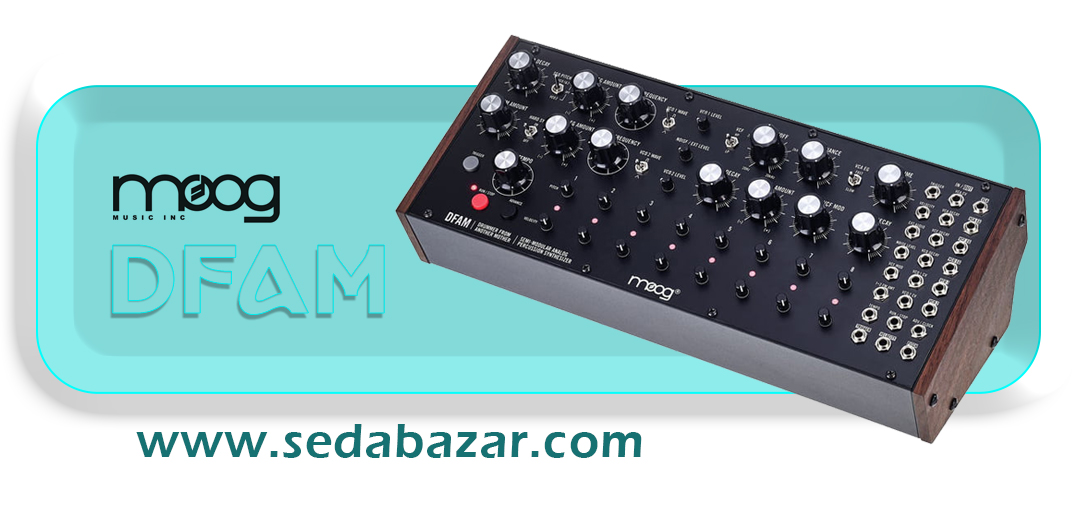 Moog - DFAM درام ماشین 1 درام ماشین موگ موزیک