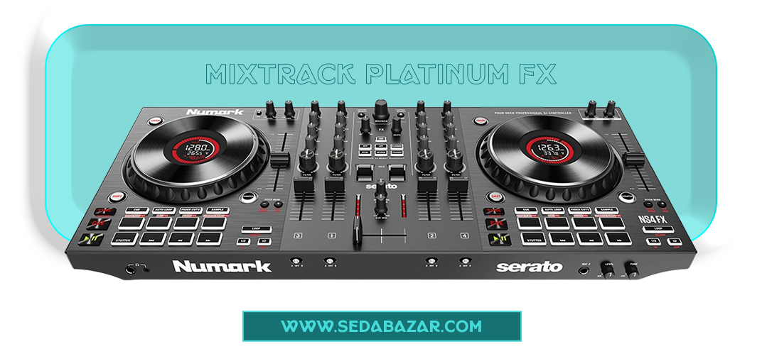 Numark Mixtrack Platinum FX دی جی کنترل 1 دی کنترل numark-mixtrack-platinum-fx