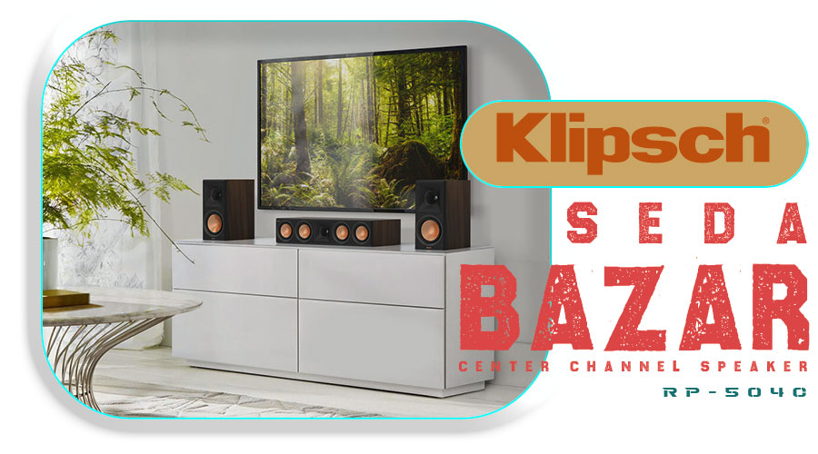 Klipsch RP-504C اسپیکر مرکزی 1 اسپیکر خانگی کلیپش RP-504C