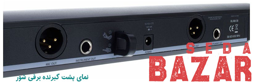 Shure BLX1288/CVL میکروفون بی سیم 1 میکروفون بی سیم شور