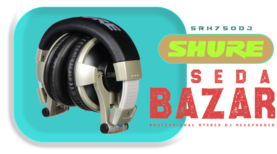 Shure SRH750DJ هدفون دی جی 1 Shure SRH750DJ
