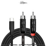 رابط تایپ سی به استریو UY-C-394 با جک RCA