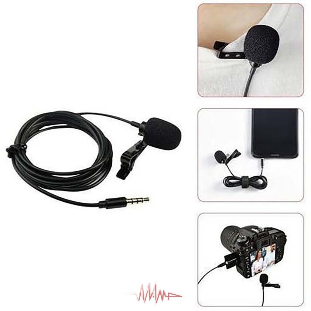 میکروفون یقه‌ای (Lavalier)